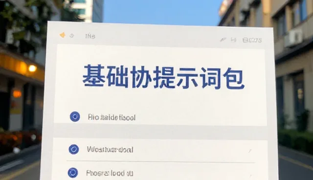 提示词软件在线对工作效率的影响原因